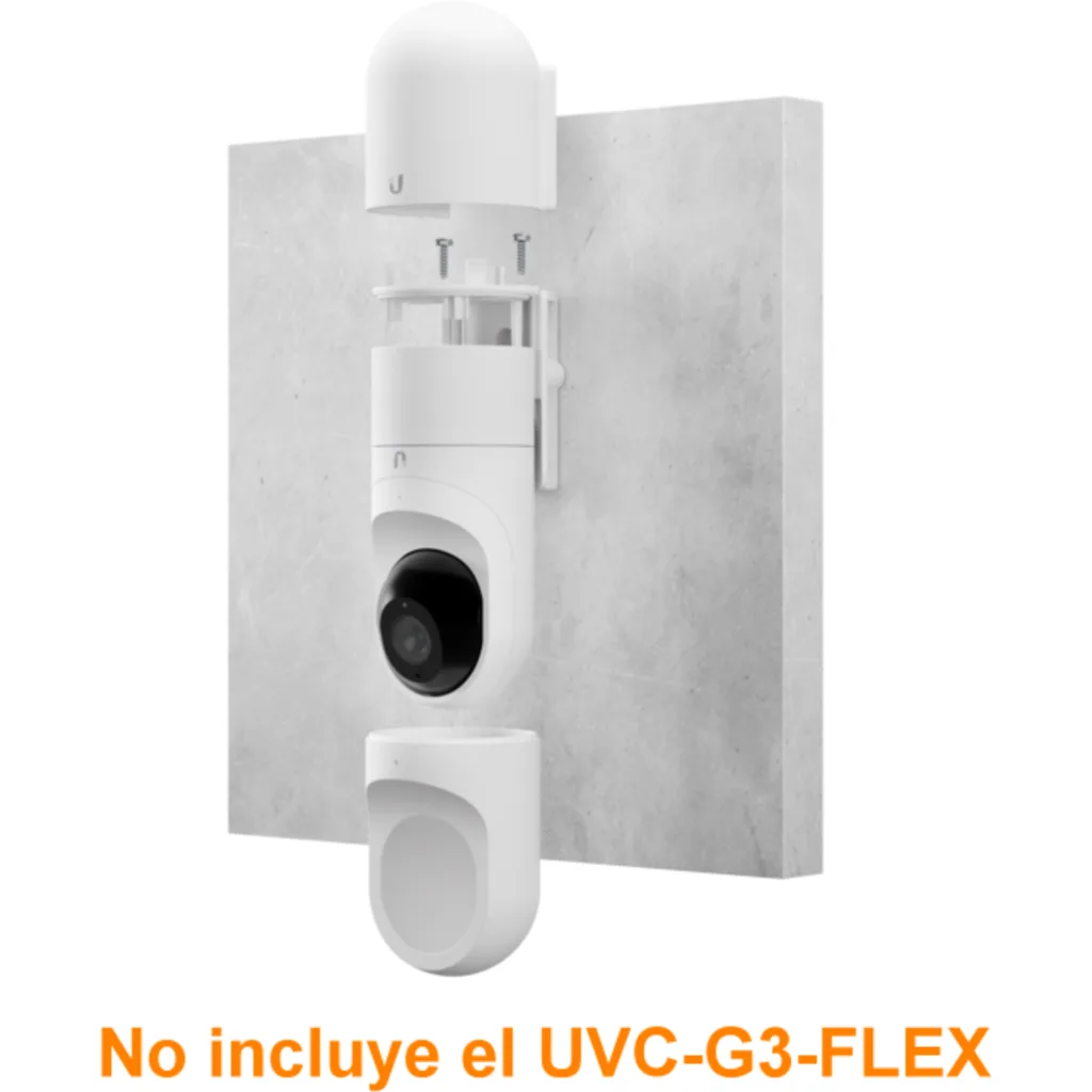 Imagen 3 de UBIQUITI Blanco Soporte Mural Exterior p/UVC-G5-FLEX UVC-G3-FLEX IPX4