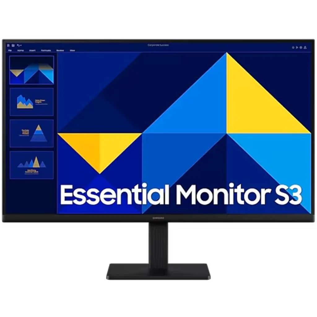 Monitor Samsung Essential S3 S30GD 27"" FHD 1920*1080 IPS HDMI VGA 100Hz