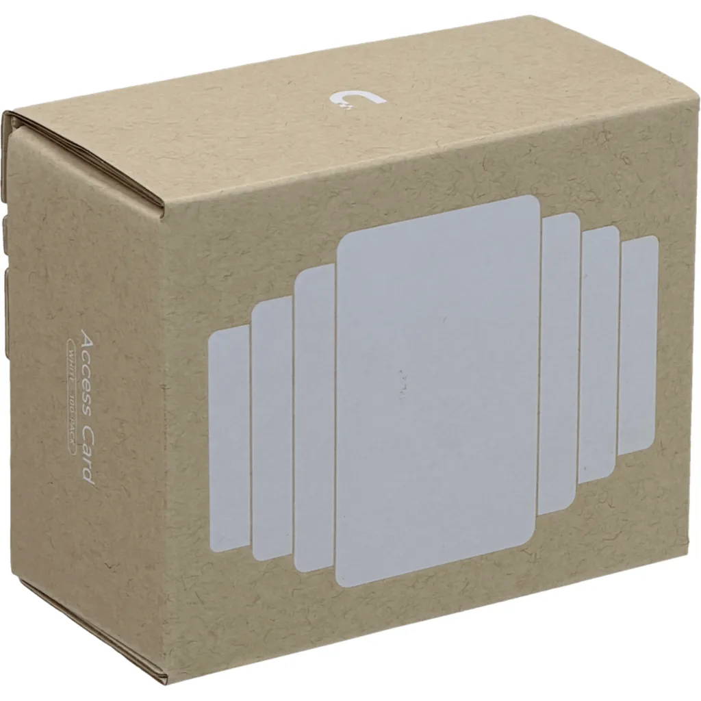 UI Blanco 1-unidad NFC 13,56MHz Tarjeta Proximidad AES-128 Unifi-Acces