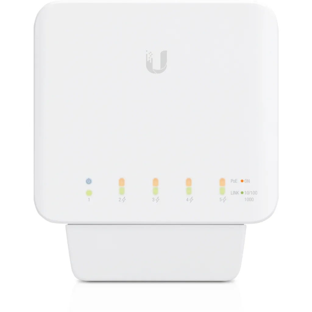 Imagen 2 de Switch Ubiquiti UniFi USW-FLEX, Conmutador,Gesti.4 x 10/100/1000 PoE+1x*10/100/1