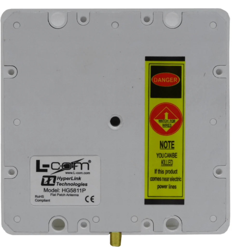 Imagen 1 de L-COM PANEL ANTENA 11DBI .SMA-H 5.8GHZ