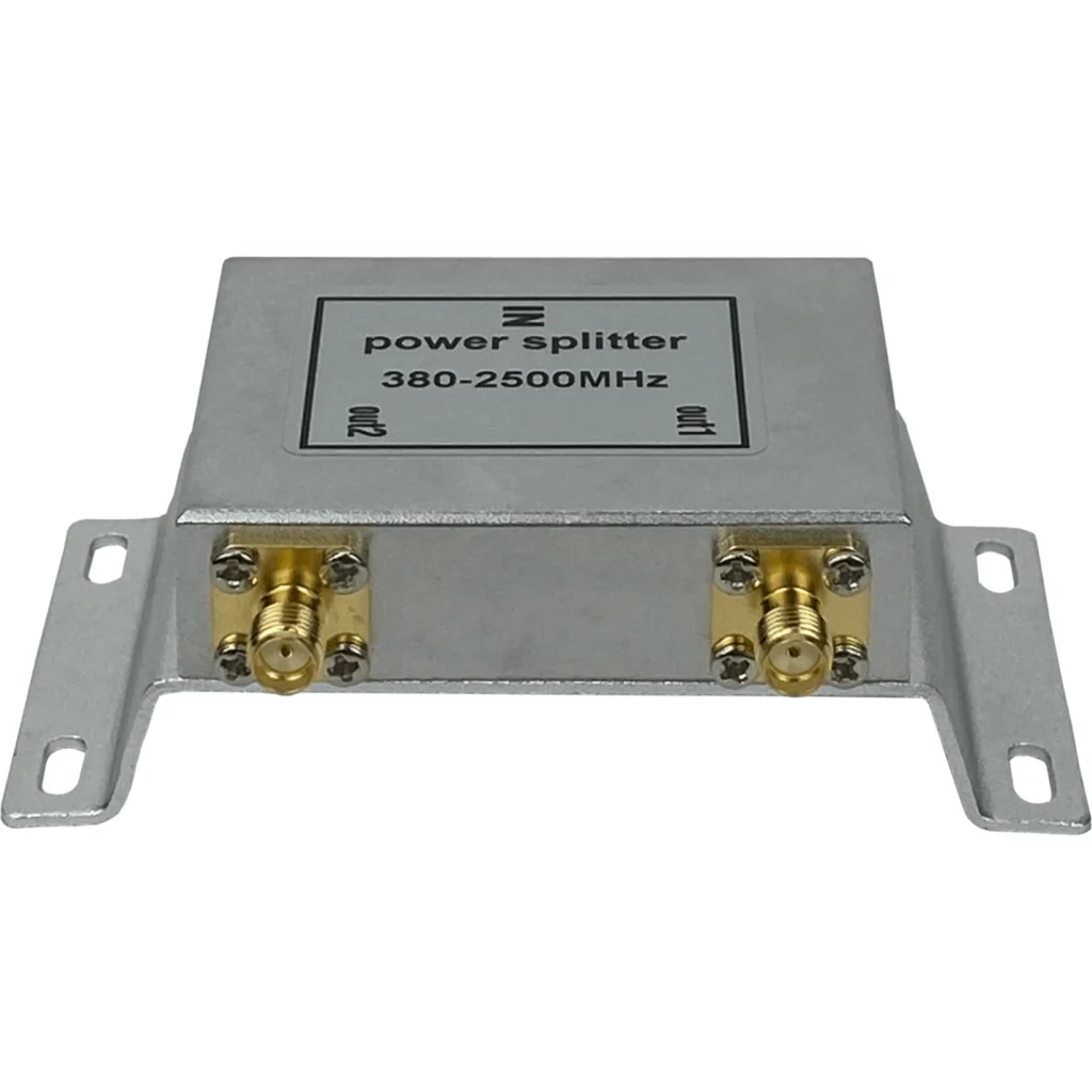 1x2 380-2500MHz 0,4GHz-2,5GHz Divisor de Potencia RF 1-.SMA-H 2-.SMA-H