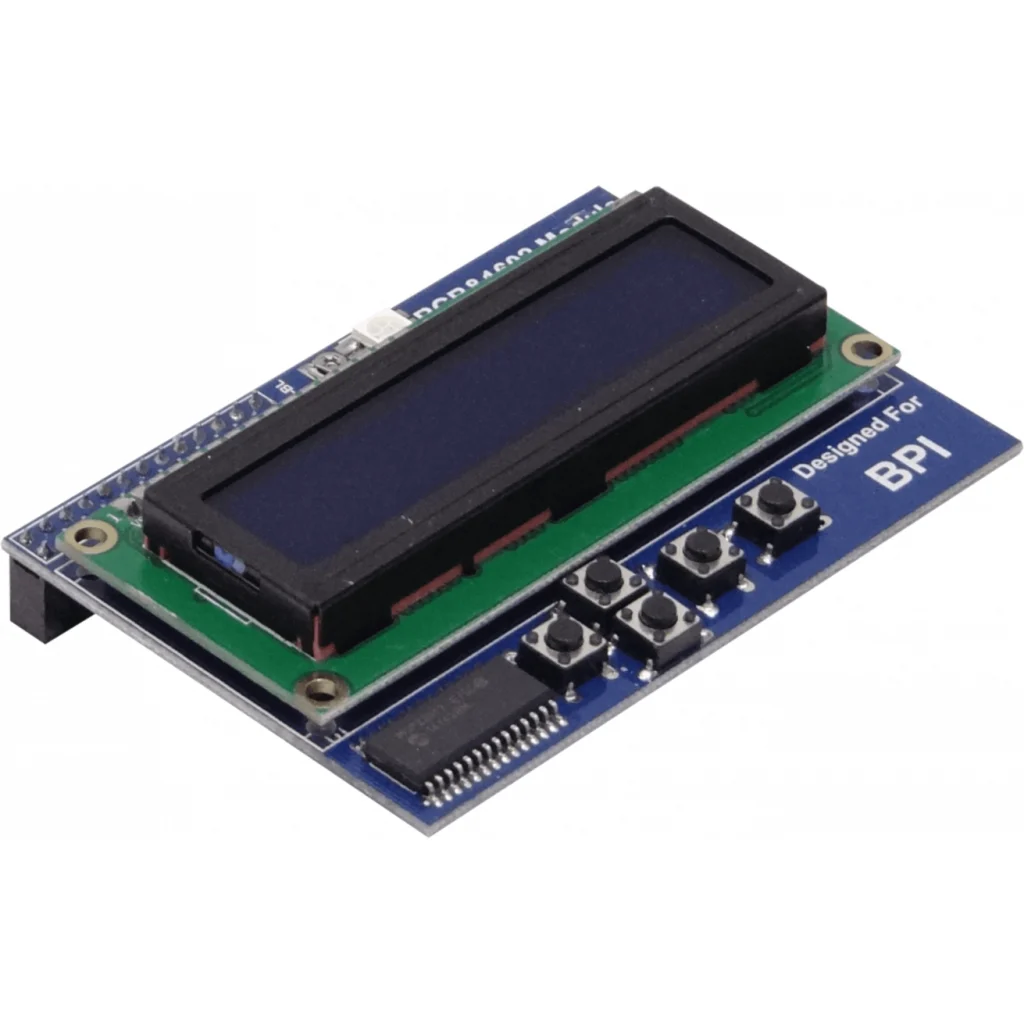Imagen 1 de BANANAPI Display LCD 1602 Modulo I2C 26-pin 83x58mm