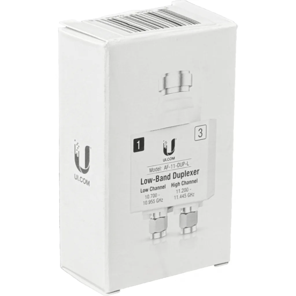 Imagen 5 de UBIQUITI 10,7-11,0/11,2-11,5GHz 2-SMA-M 1-N-H Multiplexor para AF-11