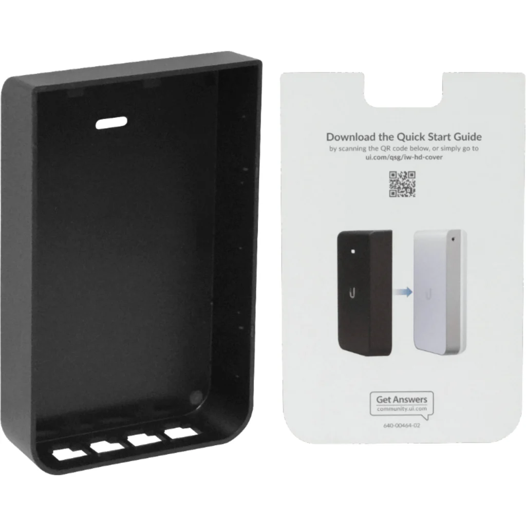 Imagen 2 de UBIQUITI unitario Negro Design cubierta de reemplazo para UAP-IW-HD