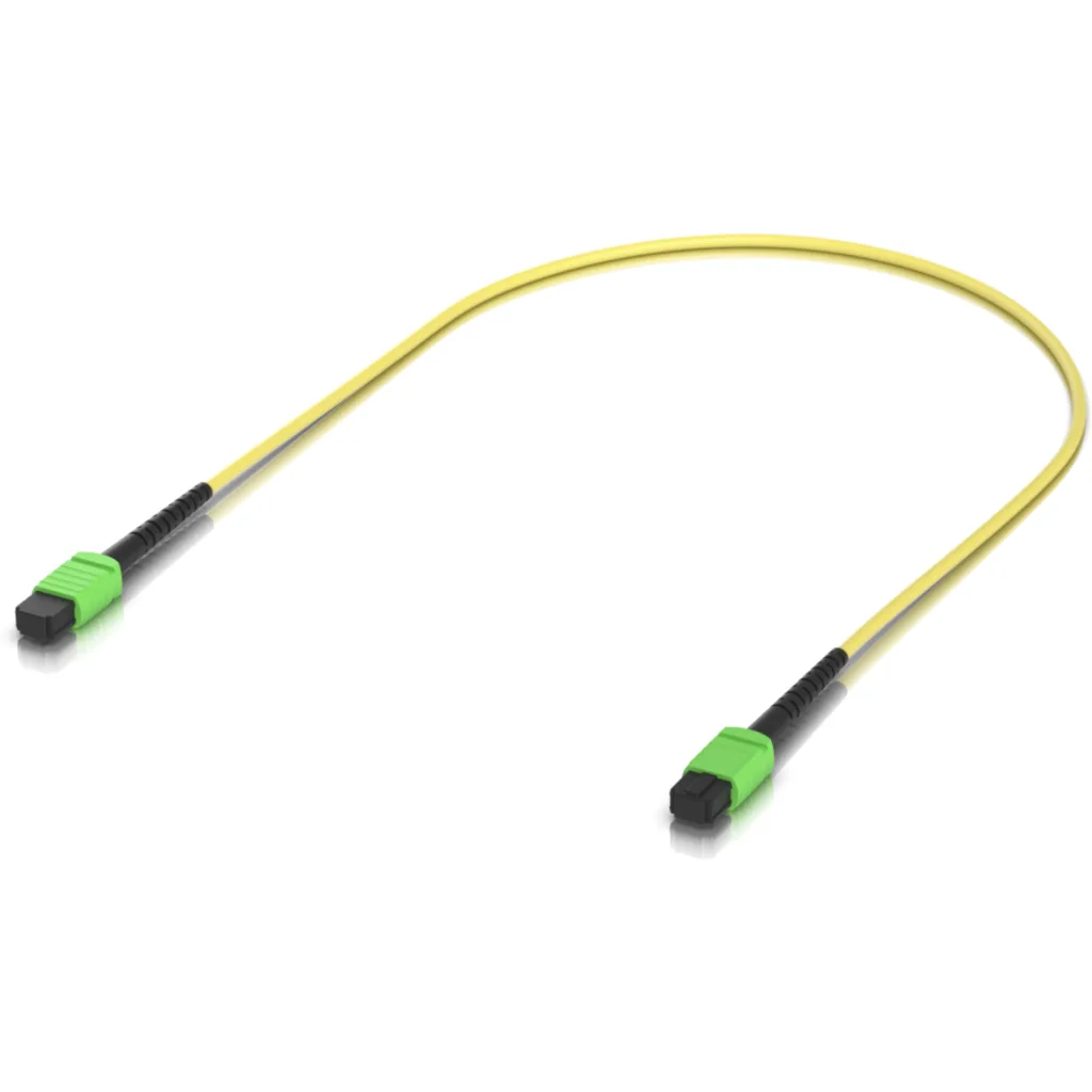 UI 50cm MPO-MPO 12-Fibras Type-B MonoModo SM Jumper Cable Fibra LSZH