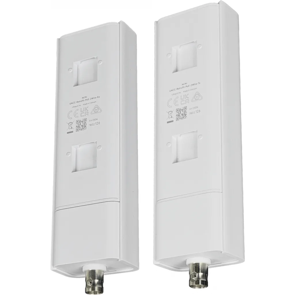 Imagen 6 de UBIQUITI Par de Extensores PoE++ - 2-BNC 2-RJ45 2-Terminal