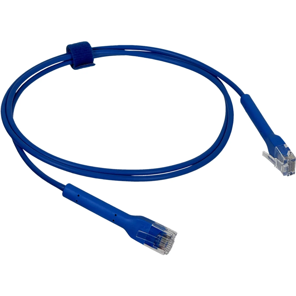 Imagen 3 de Cable de Red Ubiquiti Cat6 RJ45, 1mt 1M-RJ45-BL Color Azul