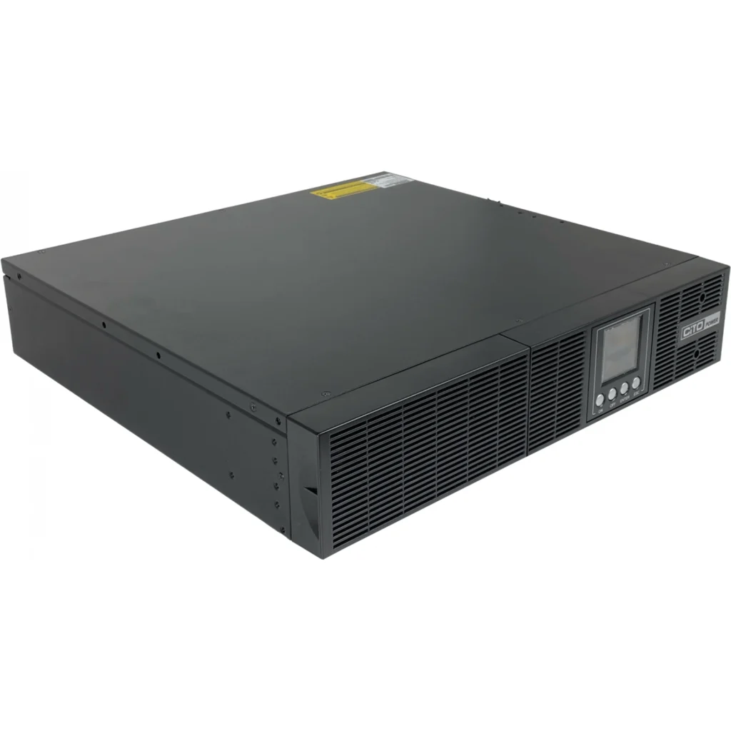 Imagen 1 de CPO-V1K. CITO 1KVA Req 2-Baterias 2x9Ah 24Vdc 900W Online 0ms UPS 2U Rack
