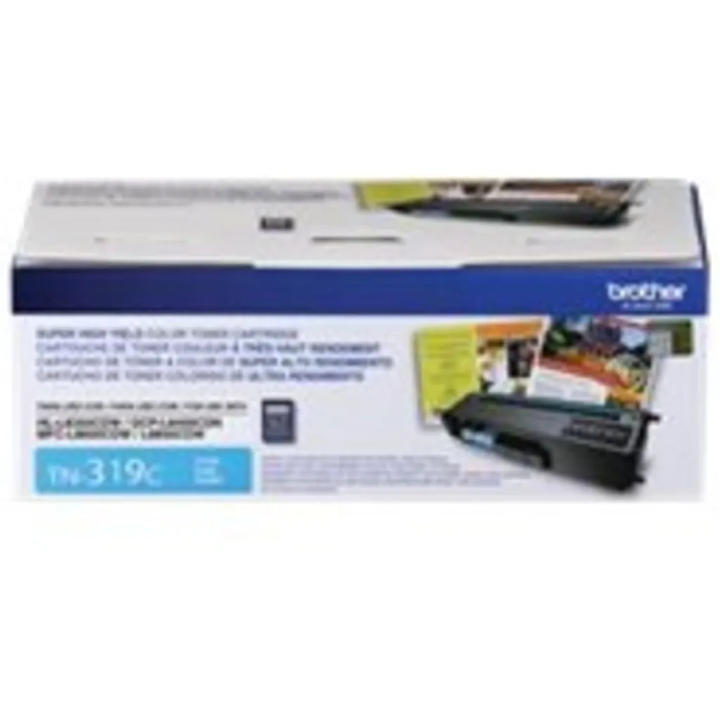 Imagen 1 de Toner Brother TN-319C Cyan HL-L8350/DCP-L8400/MFC-L8600/MFC-L8850, 6000 Pag