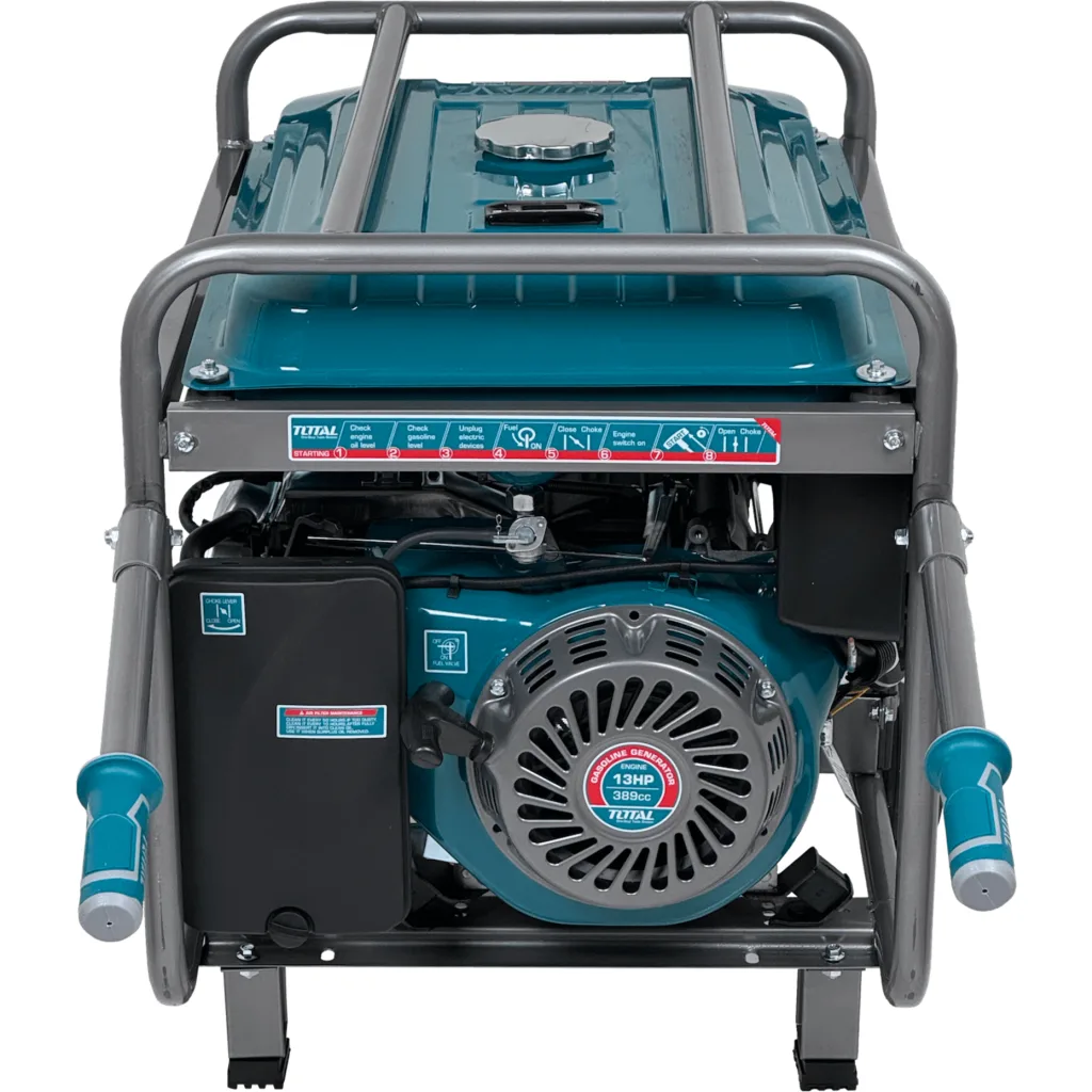 Imagen 6 de TOTAL 5000W Generador electr a gasolina Tanque-25L 220VAC TP155001