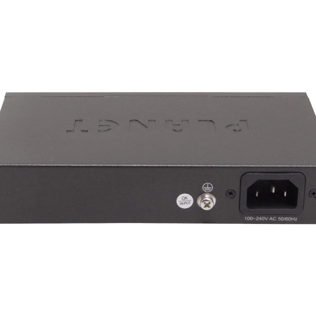 PLANET 6-100(4-PoE+af/at) Extend-250mt 60W-tot Switch no-Admin no-Rack