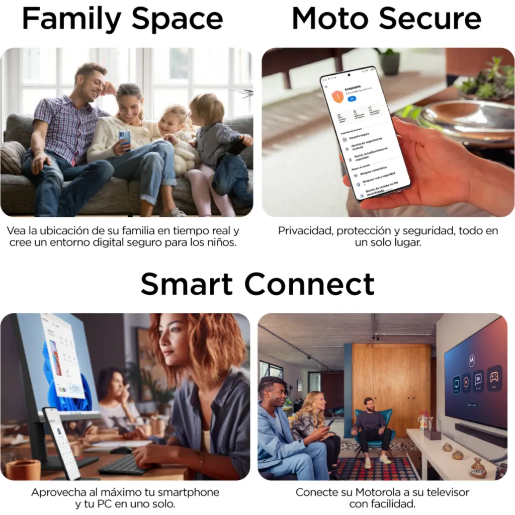 Imagen 8 de Smartphone Motorola Moto G86 8-Core 8GB/256GB 6.67' 5G WiFi Bt5.4 NFC Azul