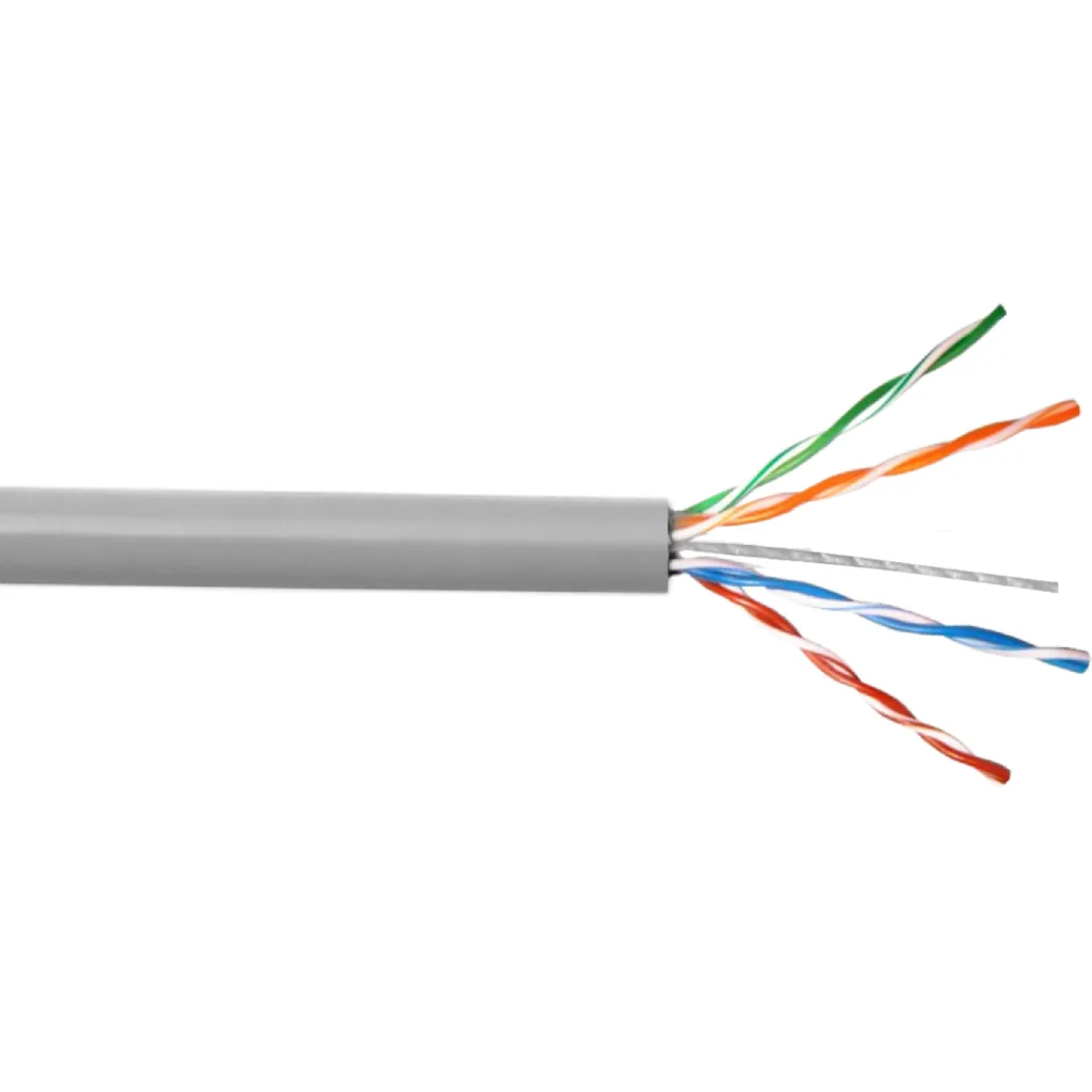 Imagen 2 de LINKCHIP AWG25/0,45mm CCA Sim-Cat5e Gris Cable UTP 305m Unifi Aleacion