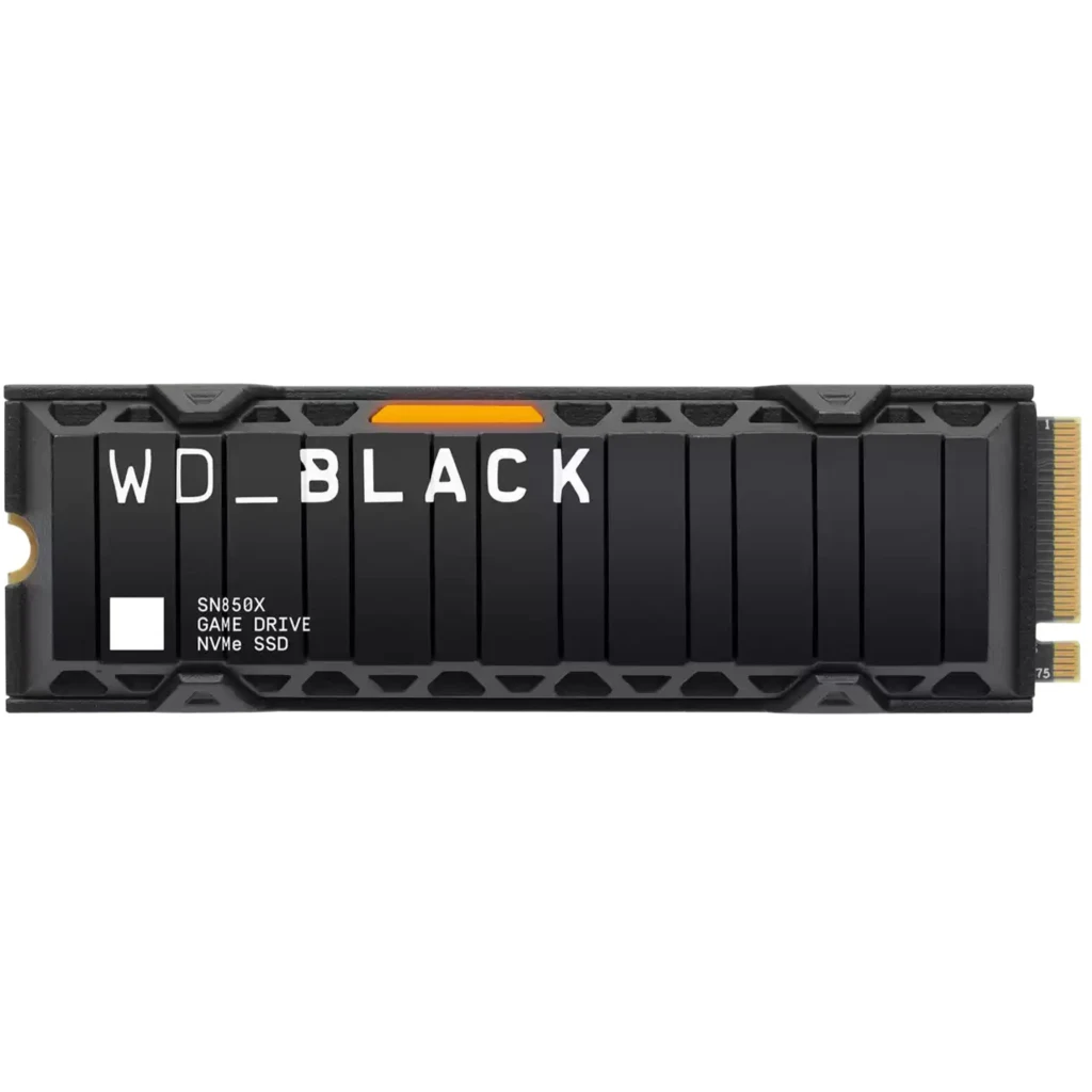 Unidad SSD Western Digital Black SN850x 1TB M.2 22*80 PCIeG4x4 L7300MBs E6600MBs