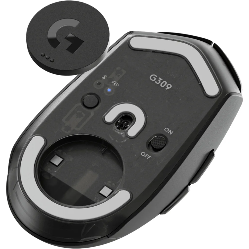 Imagen 4 de Mouse Gamer Inalámbrico Logitech G309 LIGHTSPEED Sensor Hero 25K 2.4GHz/BT Negro