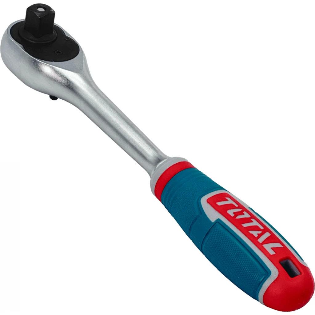 TOTAL Llave 1/2-pulgadas 45-dientes Largo-260mm CR-V Chicharra