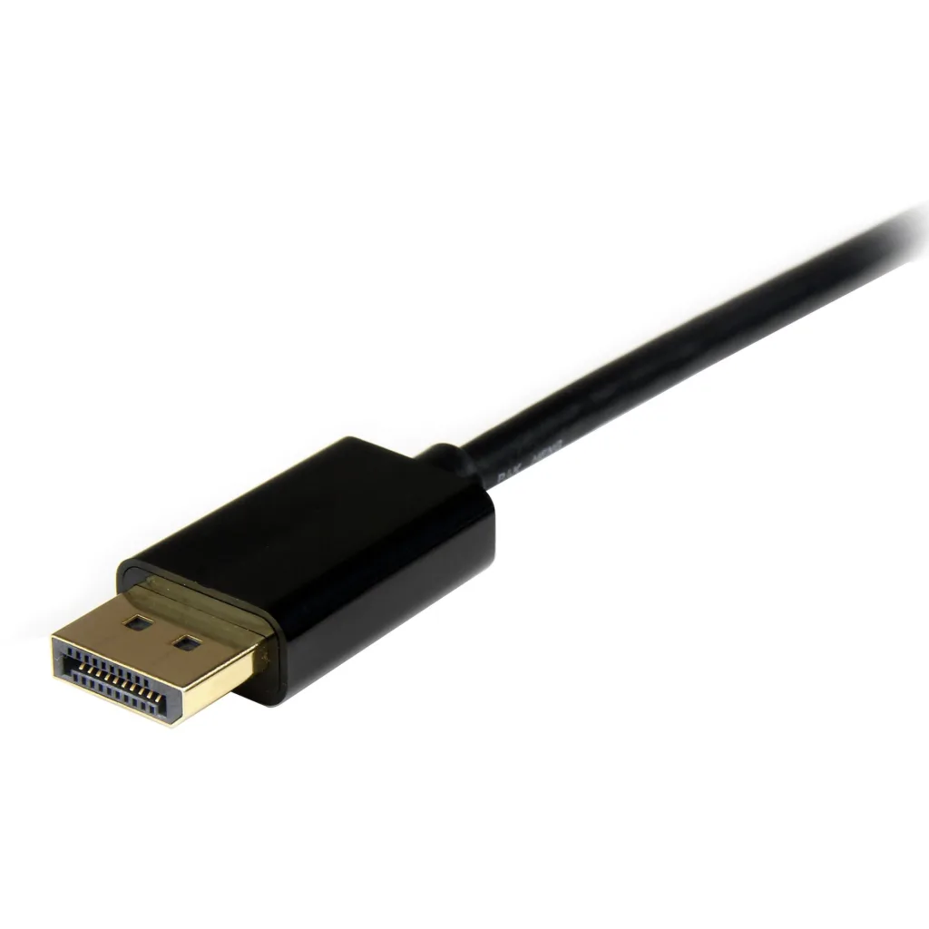 Imagen 2 de Cable Mini DP a DP v1.2 M/M 4K 3840x2160 60Hz 32AWG 1mt Color Negro - StarTech