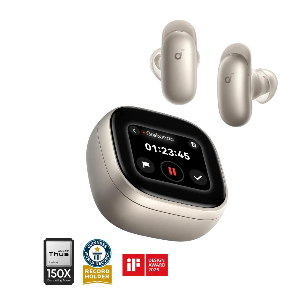 soundcore Audifono TWS Liberty 5 Pro Max Dorado