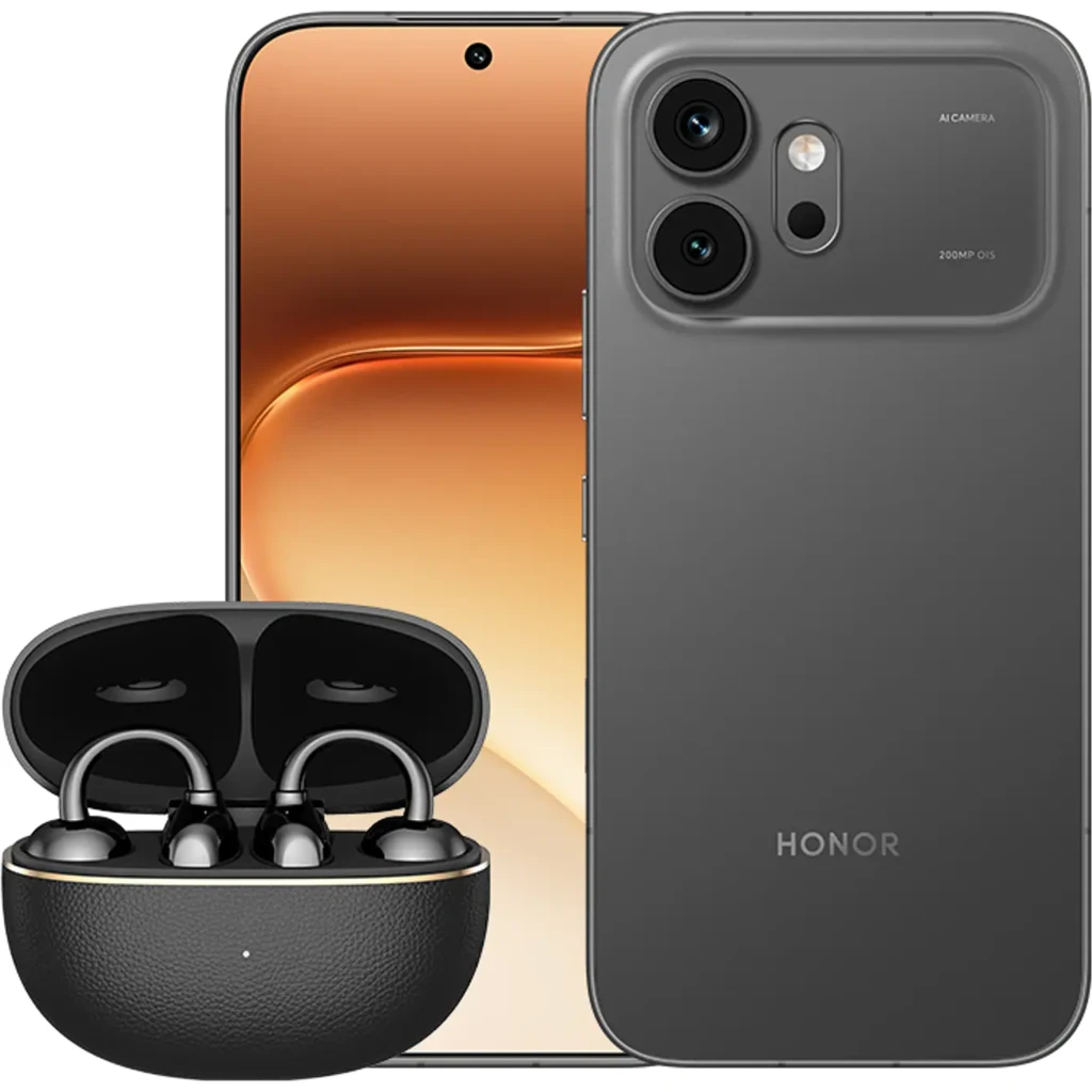 Celular Honor 600 Elite 8GB RAM 256GB SSD Android Negro  + CLIP 2 PRO