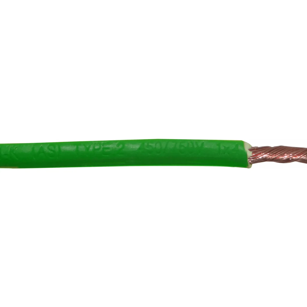 Imagen 1 de EVA H07Z-1 4mm LSZH Verde/Amari 100mt 750V Brasil Cable Multif Electri