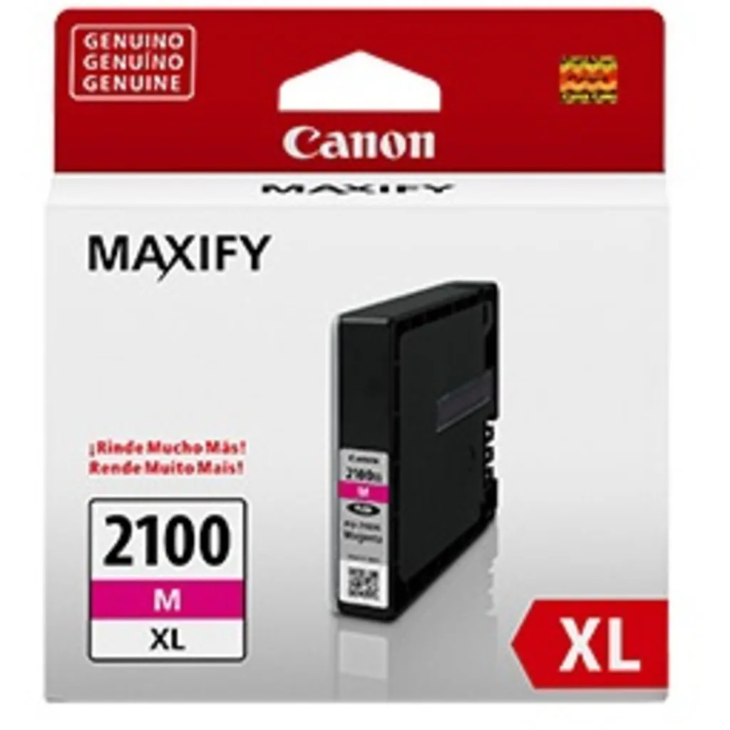 Cartridge Tinta Canon PGI-2100XL Magenta 1755 Pag.
