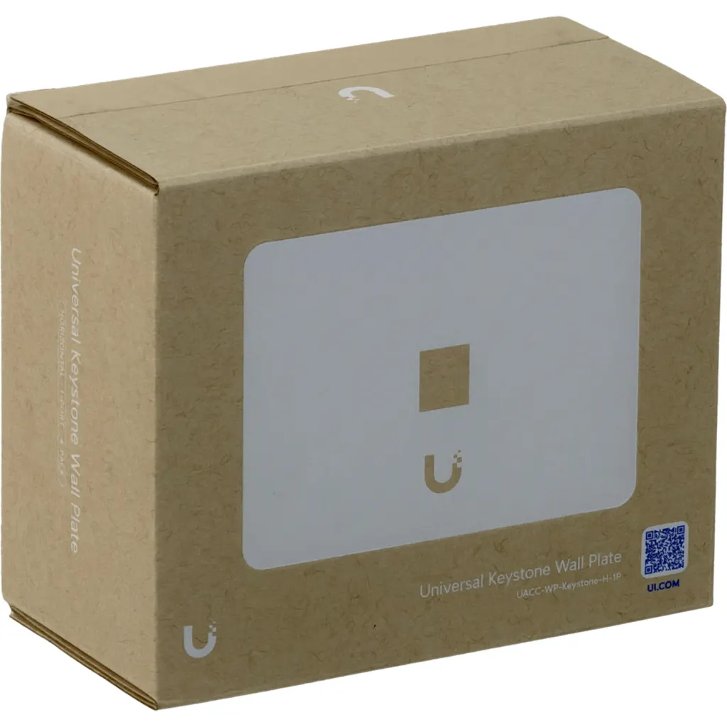 Imagen 5 de UI 1-unidad Blanco 1-Keystone Horizontal Faceplate Pintable 118x88mm