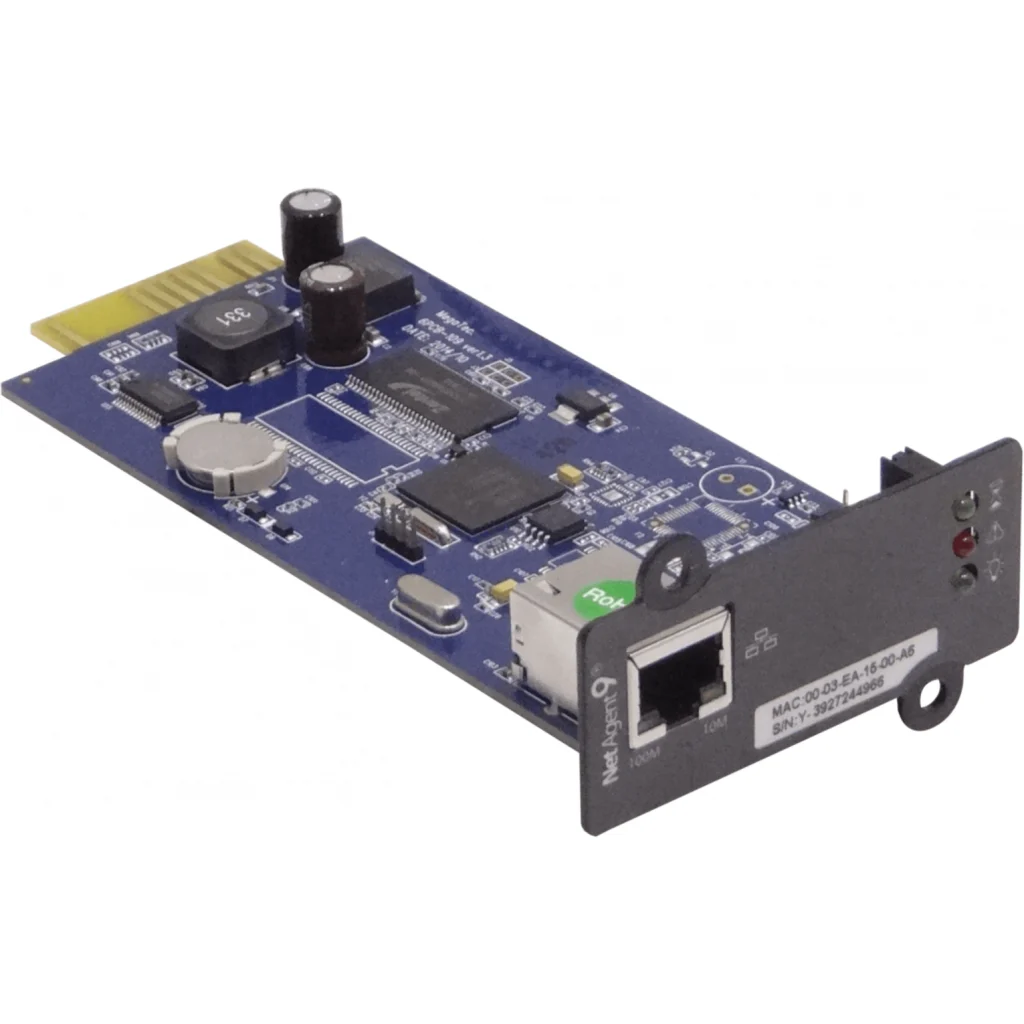 Imagen 1 de ENERSAFE ESOL-6-20KVA Tarjeta Monitoreo Remoto LAN IP 1-100 NetAgent9