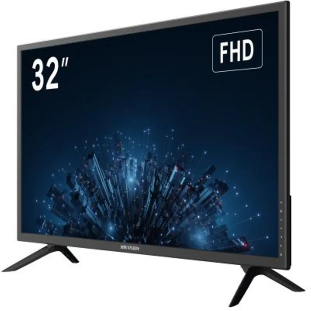 Imagen 1 de Monitor Profesional Hikvision 24/7 LCD 32" Full HD - Entrada HDMI / VGA