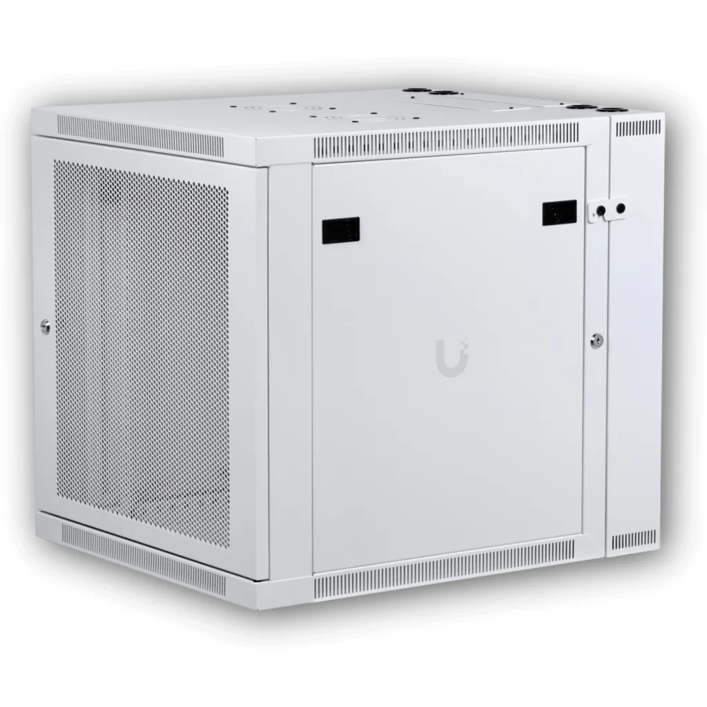 Imagen 4 de UBIQUITI 12U Microperforada Doble Bisagra 70cm-Fondo Rack Muro Blanco