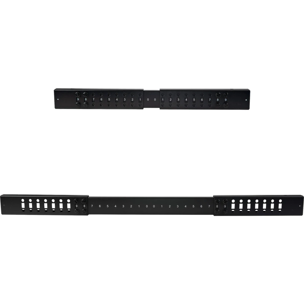 Imagen 8 de 12U Adjustable Depth 4 Post Server Rack