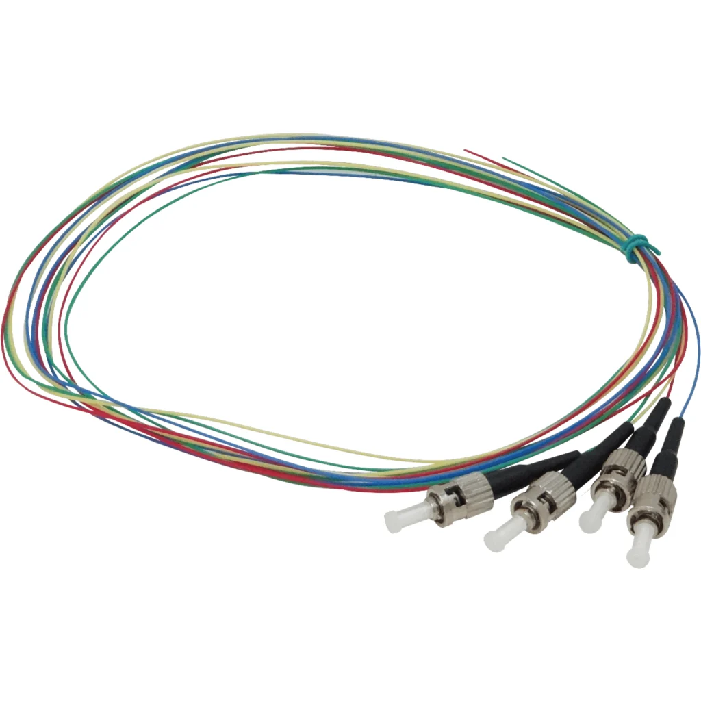 Imagen 1 de ST/UPC OM1 Multimodo 1,5mt 4-Unidades Pigtail 62.5/125um 0,9mm 150cm