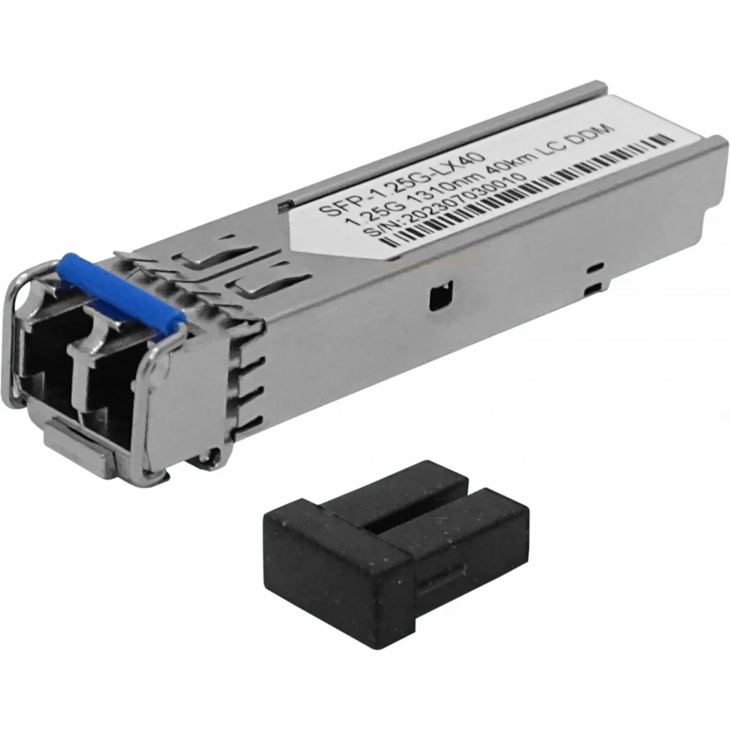Imagen 1 de Modulo SFP Mikrotik SM 2-LC 40KM 1310NM 1.25GBPS GIGABIT FIBRA OPTICA