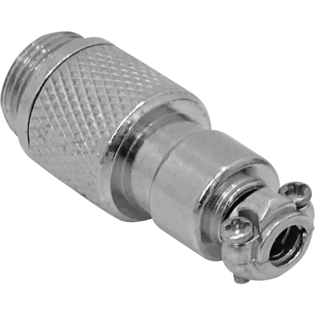 Imagen 3 de 3-pin Macho Volante Conector GX12 Soldable Aviacion