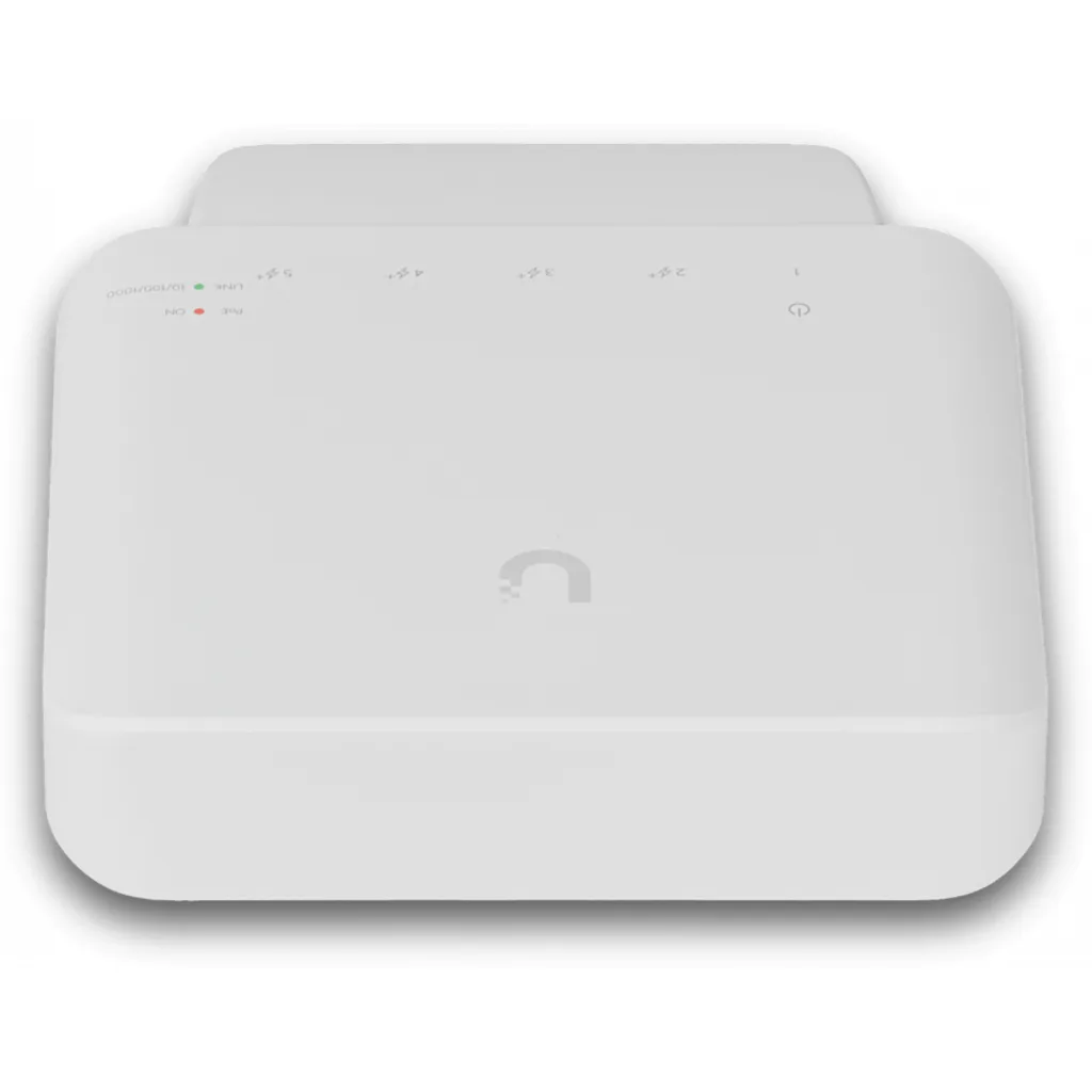 Imagen 3 de Switch Ubiquiti UniFi USW-FLEX, Conmutador,Gesti.4 x 10/100/1000 PoE+1x*10/100/1