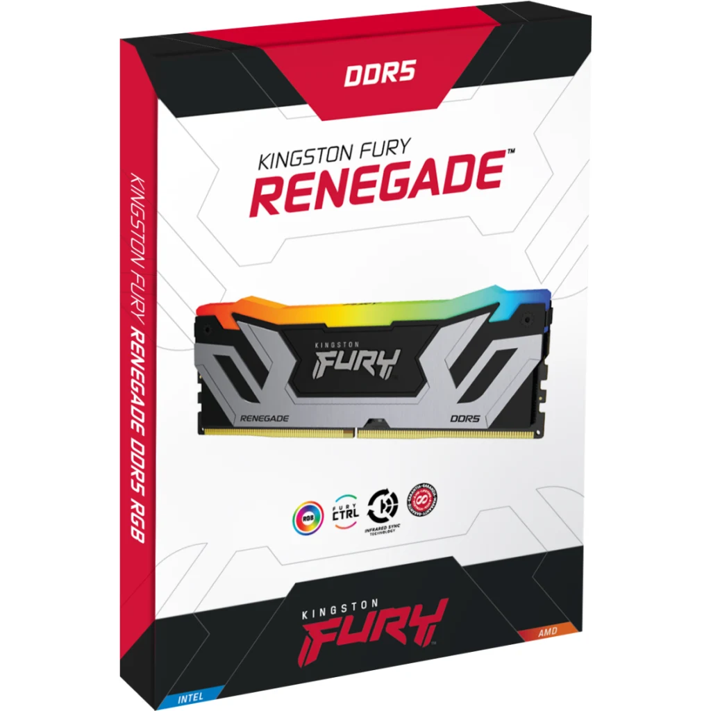 Imagen 9 de Memoria RAM 48GB 2*24GB DDR5 8400MHz DIMM CL40 Non-ECC 1.45v 288p Kingston Fury