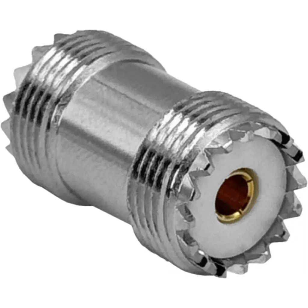 UHF-Hembra UHF-Hembra PL259-HH PL-259 Adaptador Copla Coaxial SO-239
