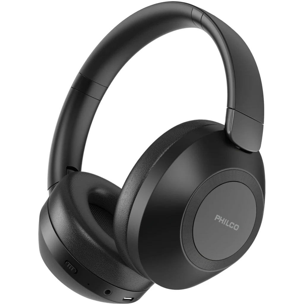 Audífonos Inalámbricos OveEar Philco PM816B, Cancelación Ruidos Bluetooth Negro