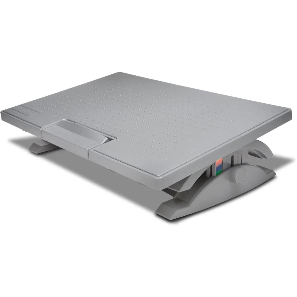 Imagen 3 de Apoya Pies Kensington SoleMate Pro, Ergonómico Ajustable Color Gris