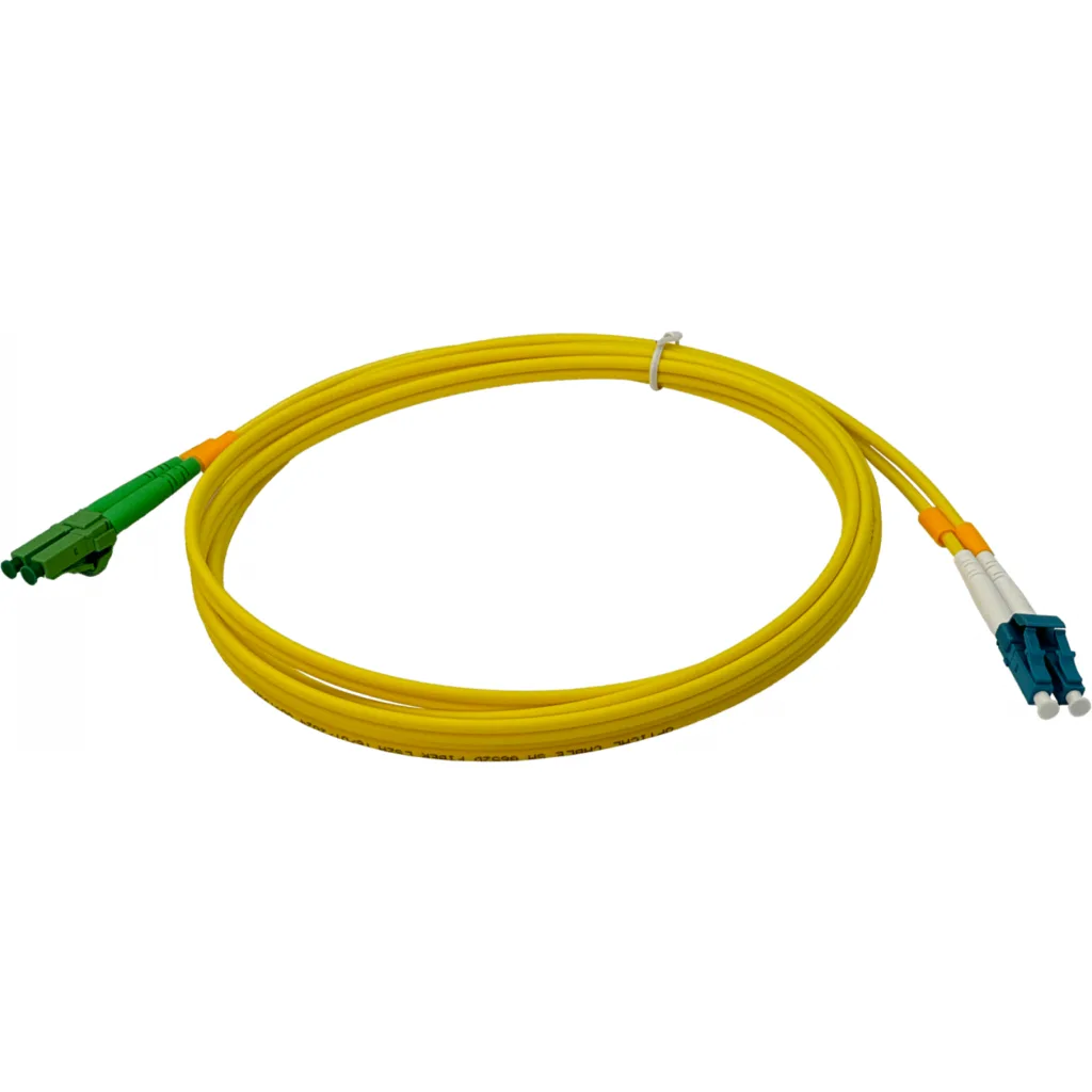 Imagen 1 de 2mt SM LC/UPC-LC/APC MonoModo SM Duplex Jumper Cable Fibra 3.0mm 9/125
