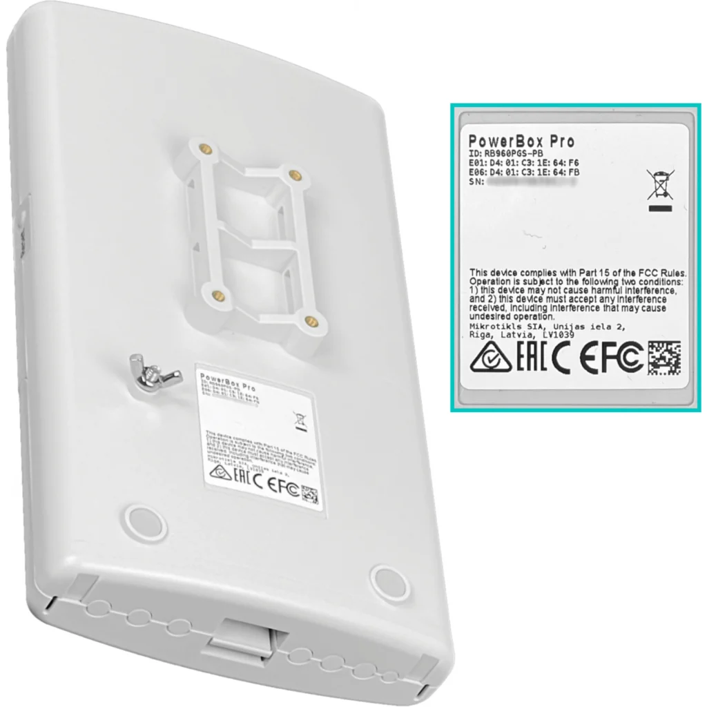 MIKROTIK Req-Cab Ext 800MHz 5-1000(4-PoE-out) 1-SFP L4 12-57V RB960PGS