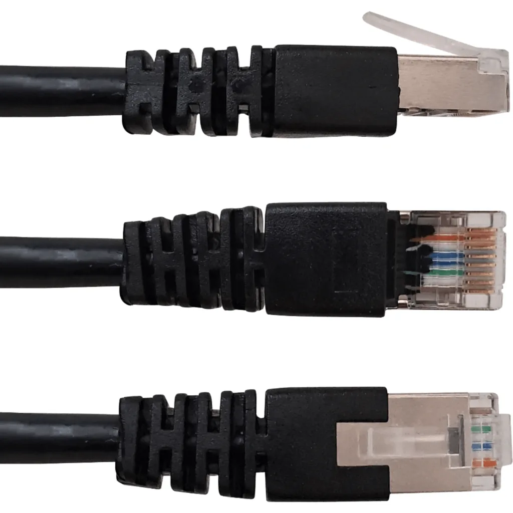 Imagen 1 de LINKMADE EXT 15MT MULTIF SF/UTP NEGRO CAT5E Cable Exterior