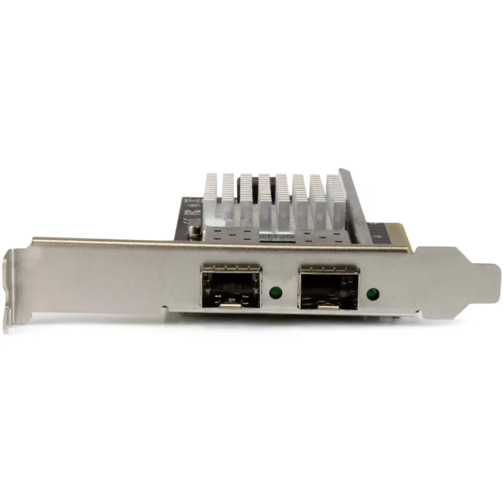 Imagen 1 de Tarjeta Startech PCIe a 2 Puertos Fibra 10G Network SFP+ Chipset Intel 82599