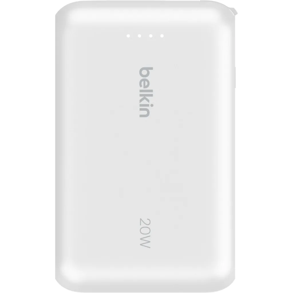 Imagen 3 de Bateria 10.000 mAh 20W PD con cable USB-C Belkin blanca
