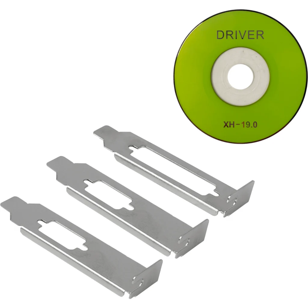 Imagen 3 de PCIe-x1 2-Serial-RS232-DB9-M 1-Paralelo-DB25-H Tarjeta