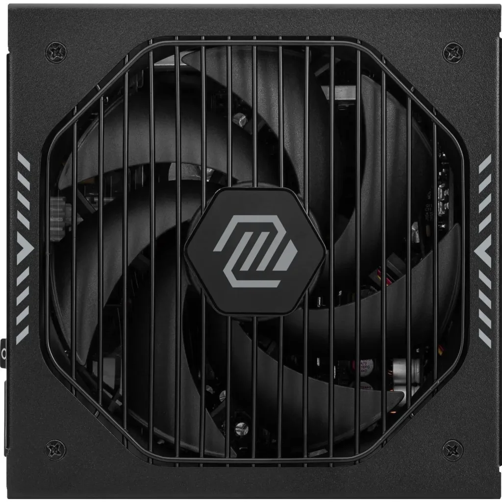 Fuente de Poder MSI MAG A1000GLS PCIE5 1000W Full Modular 80 Plus Gold ATX 