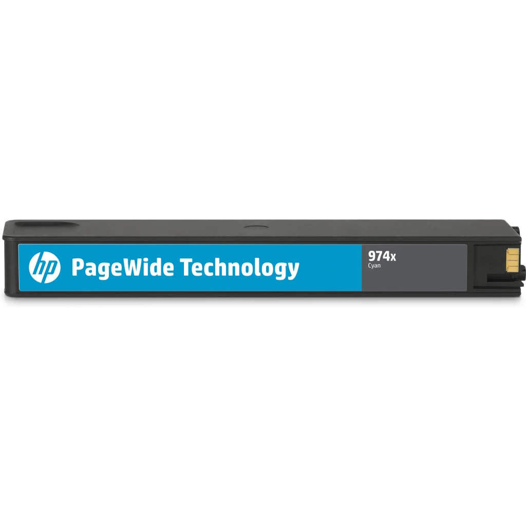 Cartridge HP 974X PageWide Cian Alta Cap. para PageWide Pro452/477/552, 7000Pági