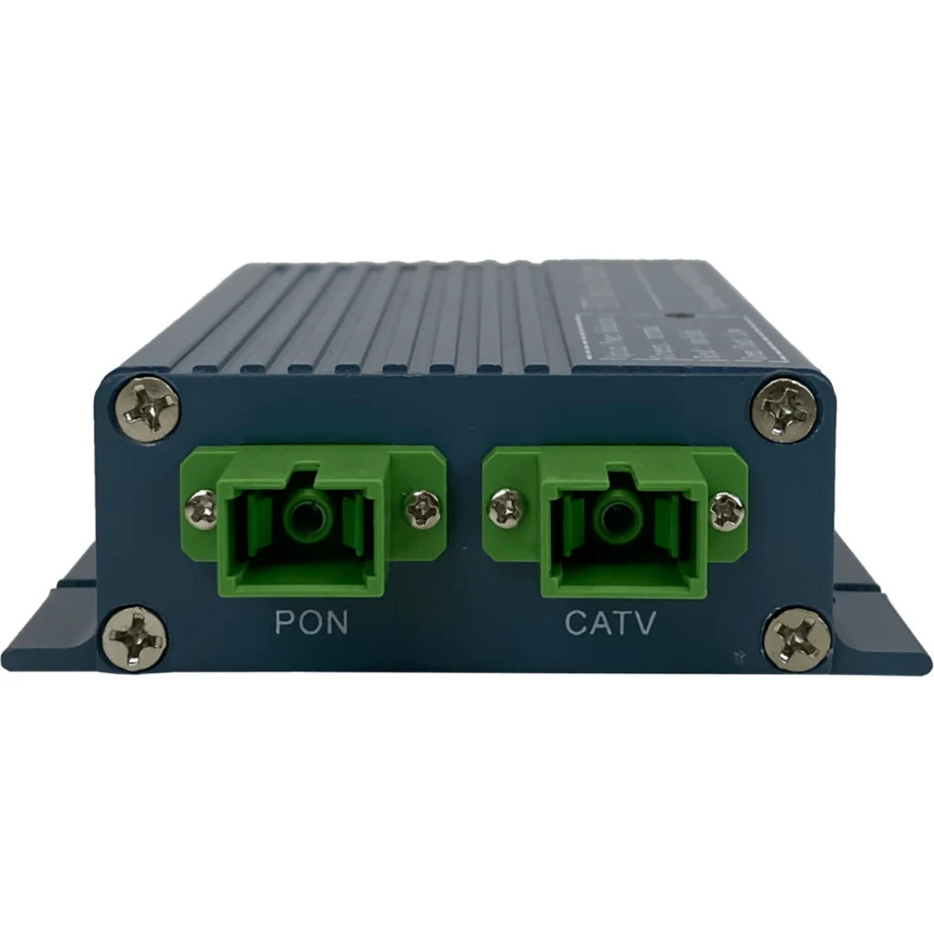 Imagen 3 de 2-SC/APC F-Hembra Activo 1270-1577nm 47-1002MHz req-12V FTTH Receiver