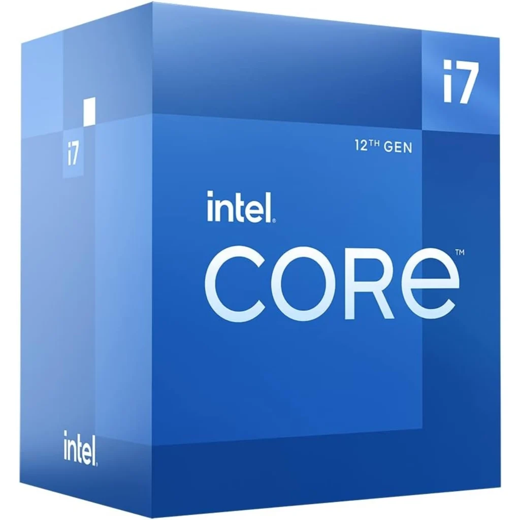 CPU Intel® Core I7-12700KF 12Gth 3.60-5.00GHz Turbo 8 Núcleos LGA1700 Sin Grf 