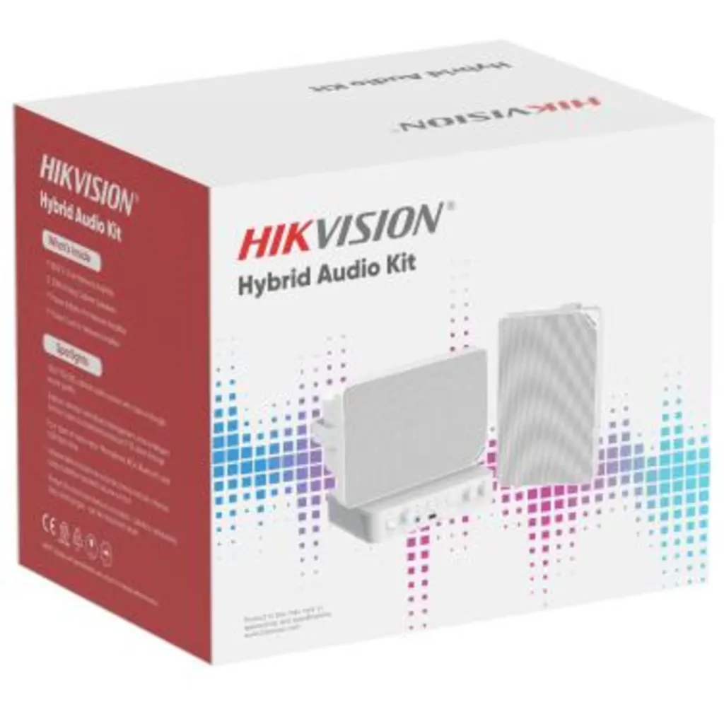 Imagen 4 de Hikvision - Kit Audio hibrido Amplificador 80W - + cabinet speaker 20W